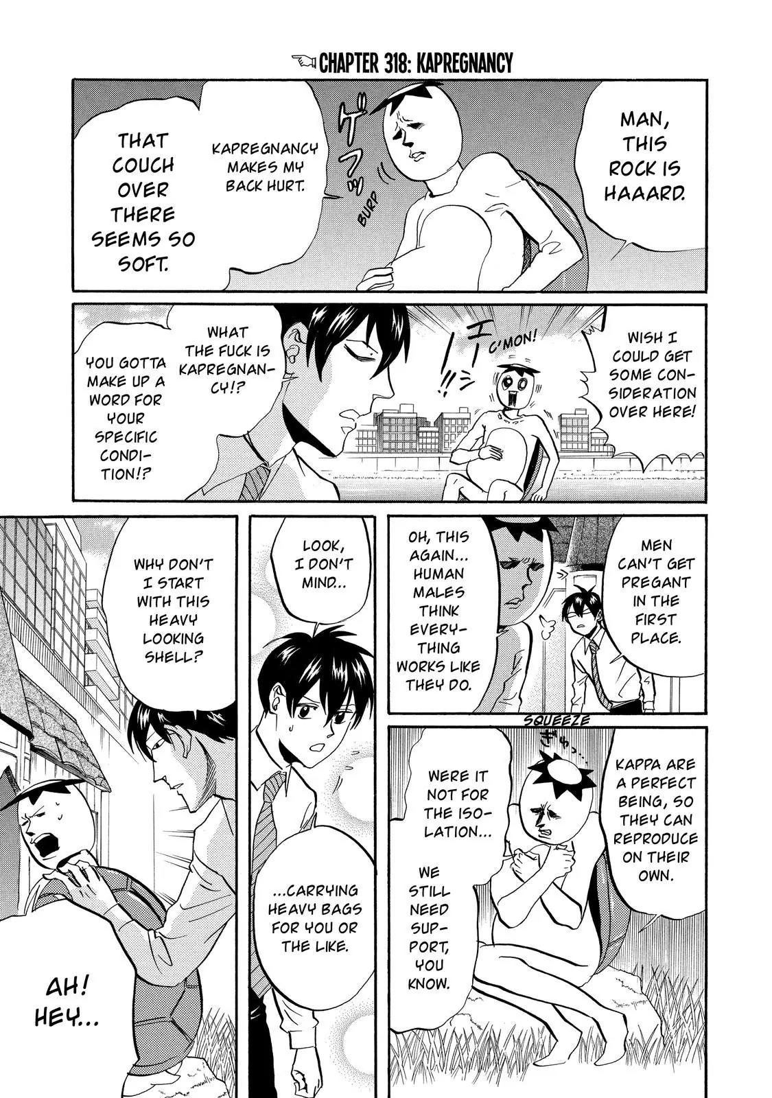 Arakawa Under the Bridge chapter 318 page 2