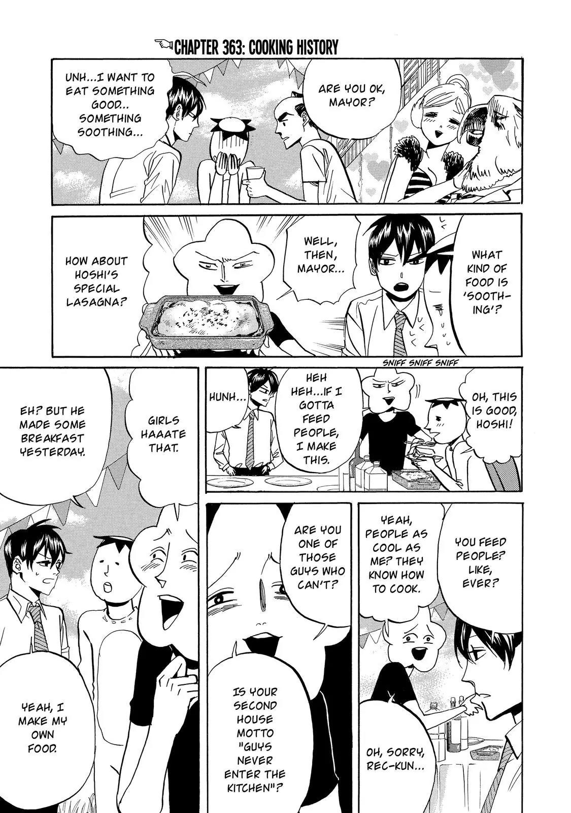 Arakawa Under the Bridge chapter 363 page 2