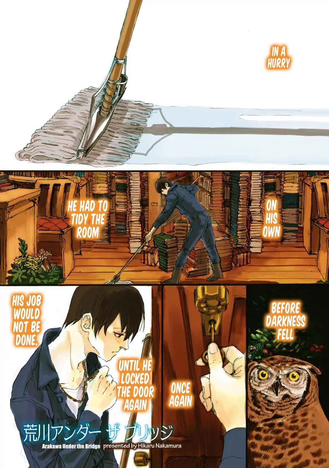 Arakawa Under the Bridge chapter 377.7 page 5