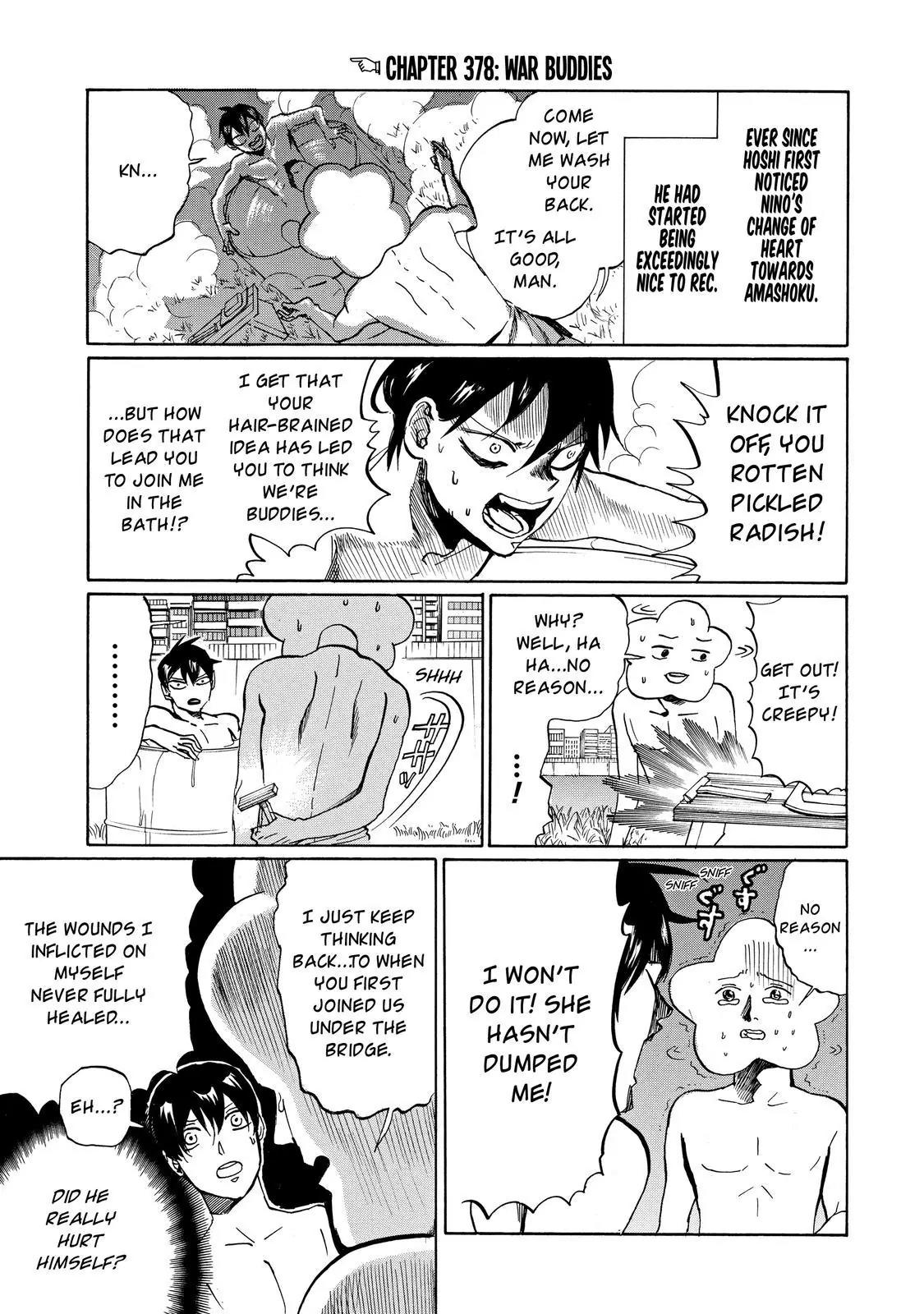 Arakawa Under the Bridge chapter 378 page 6