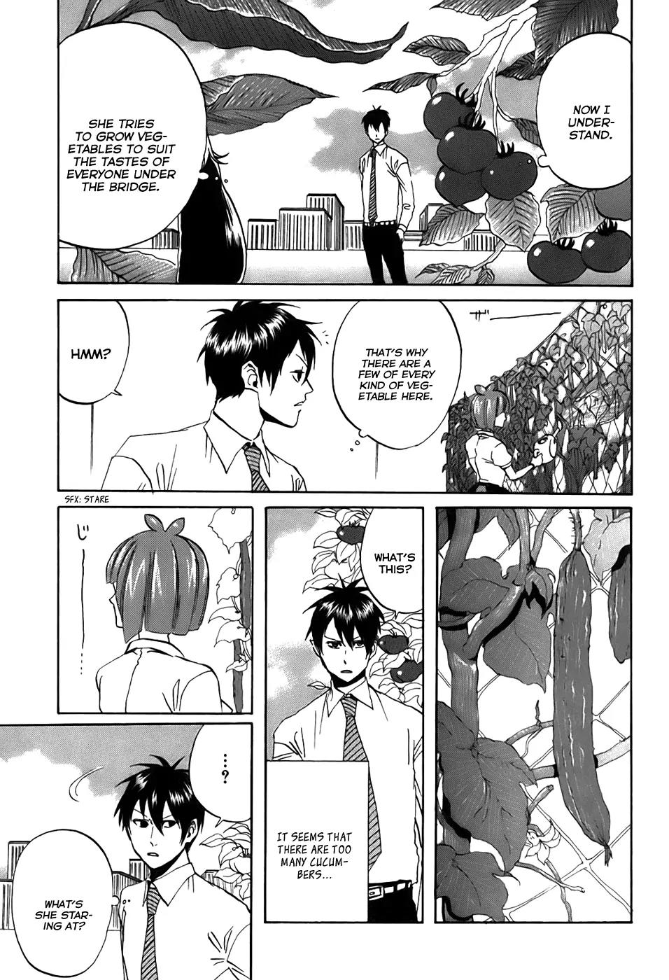 Arakawa Under the Bridge chapter 38 page 3