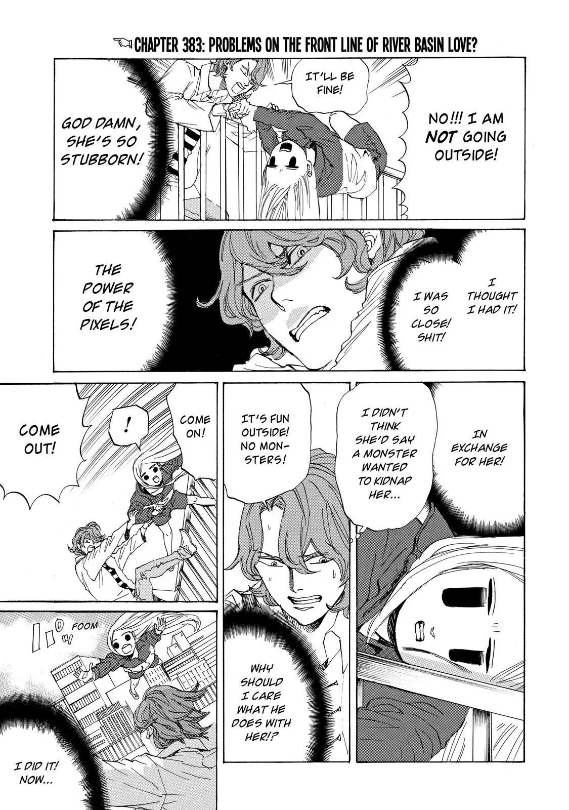 Arakawa Under the Bridge chapter 383 page 2