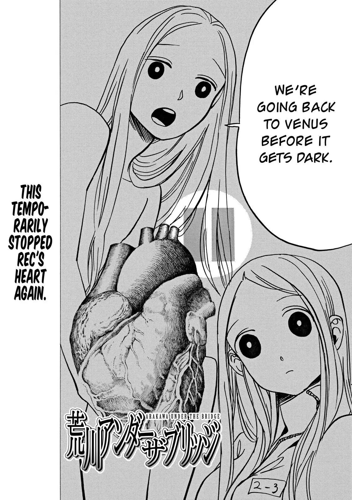 Arakawa Under the Bridge chapter 394 page 3