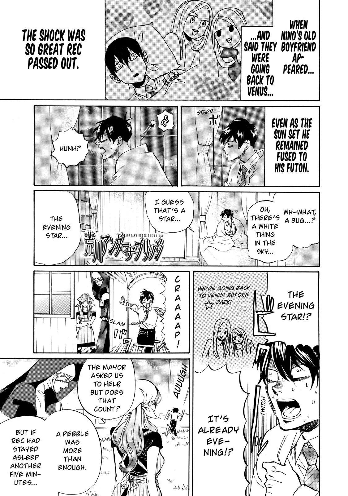 Arakawa Under the Bridge chapter 398 page 2