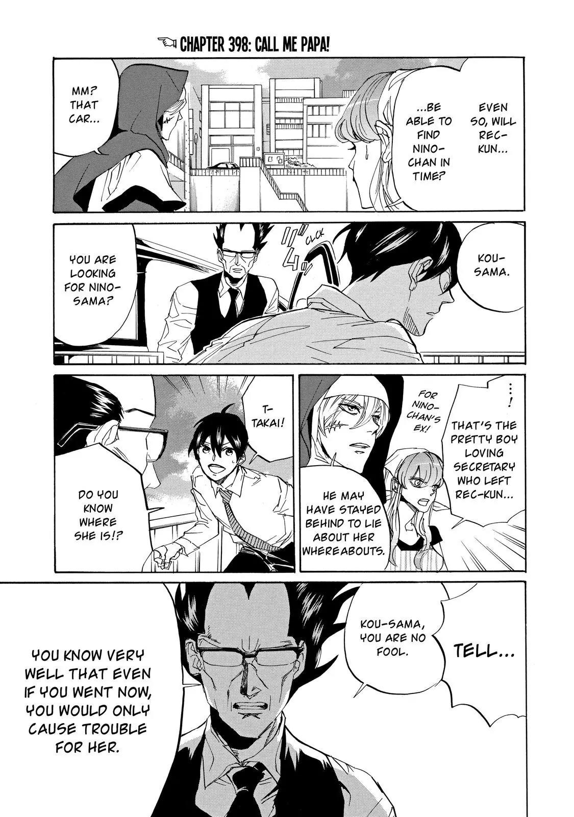 Arakawa Under the Bridge chapter 398 page 4