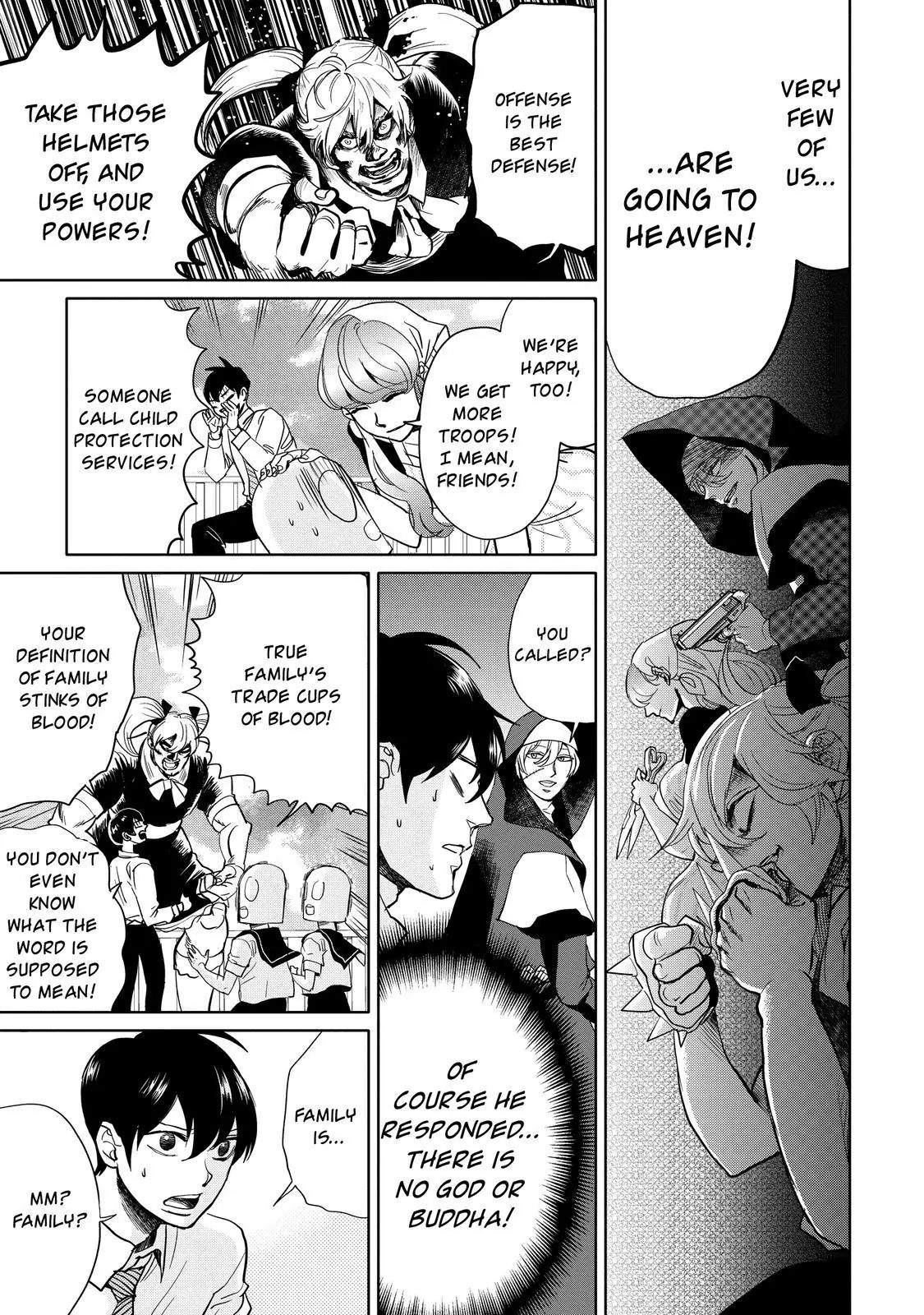 Arakawa Under the Bridge chapter 400.5 page 10