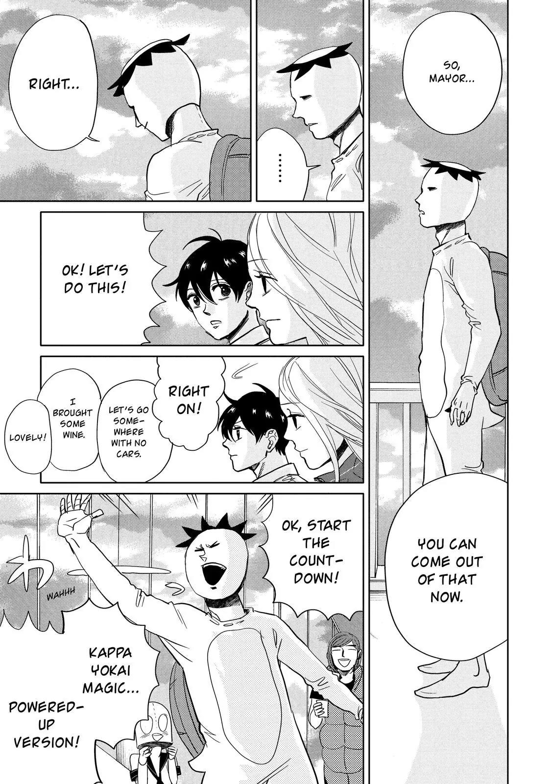 Arakawa Under the Bridge chapter 400.5 page 16