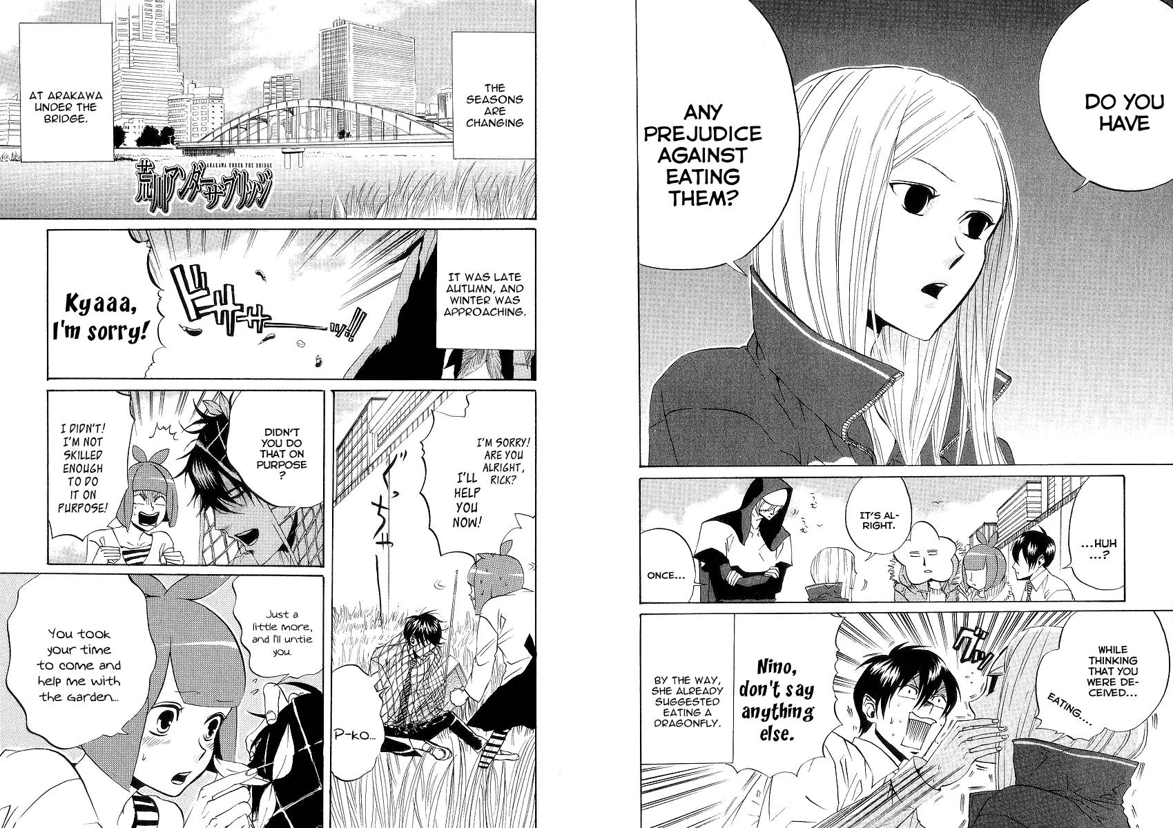 Arakawa Under the Bridge chapter 65 page 4