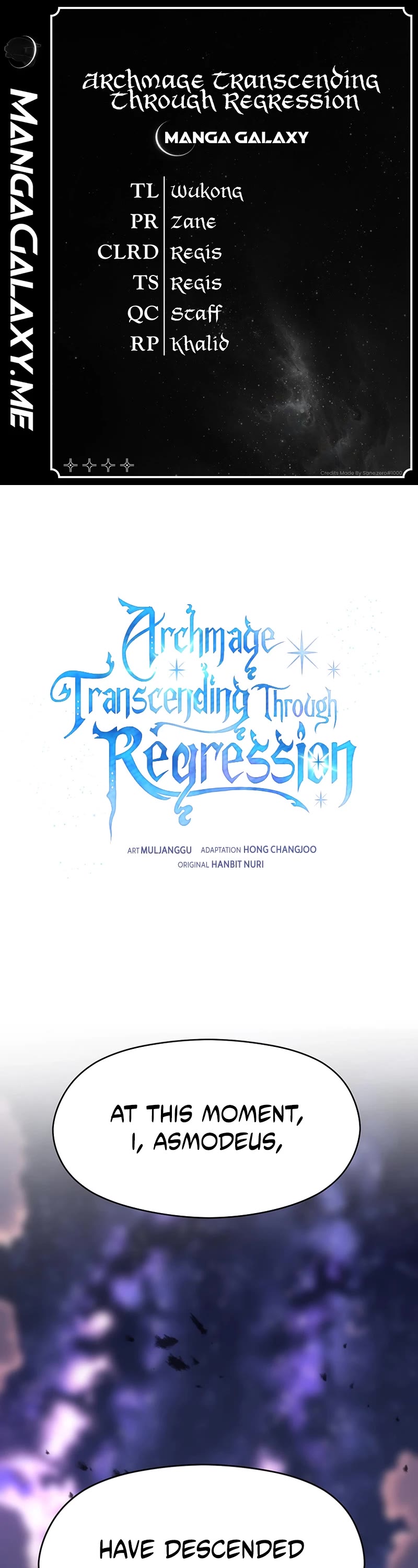 Archmage Transcending Through Regression chapter 116 page 1