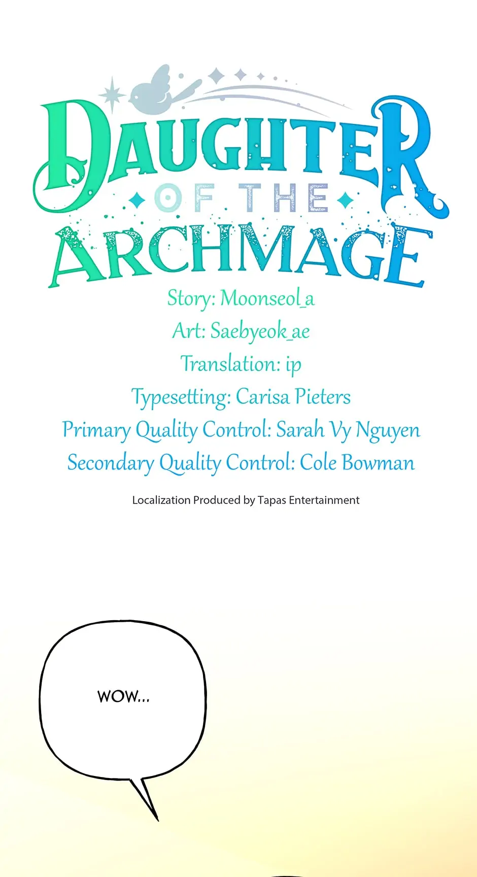 Archmage’s Daughter chapter 152 page 1