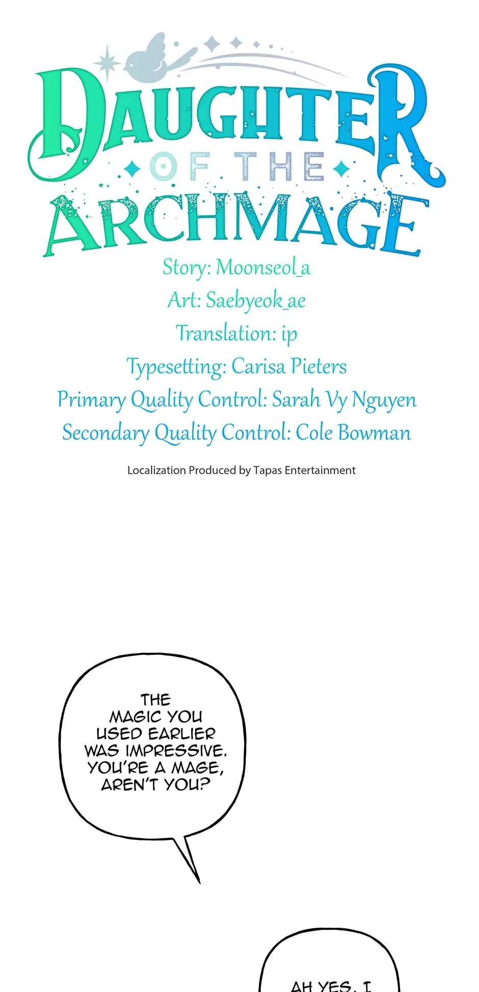 Archmage’s Daughter chapter 154 page 1