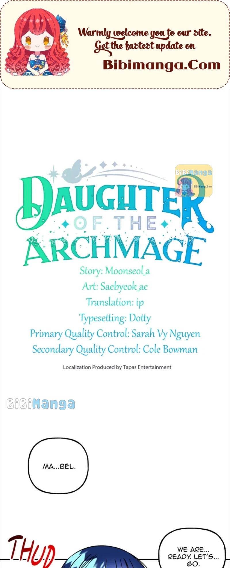 Archmage’s Daughter chapter 183 page 1