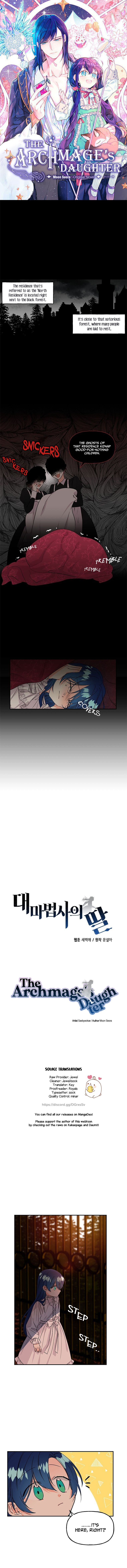 Archmage’s Daughter chapter 2 page 1