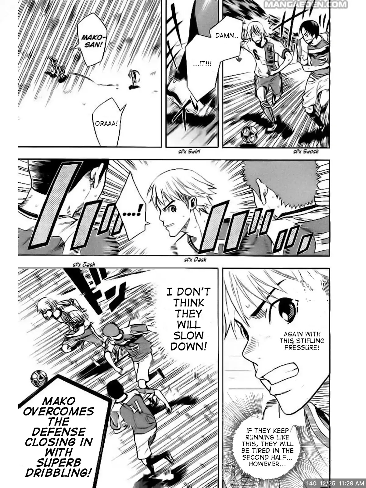 Area no Kishi chapter 140 page 12