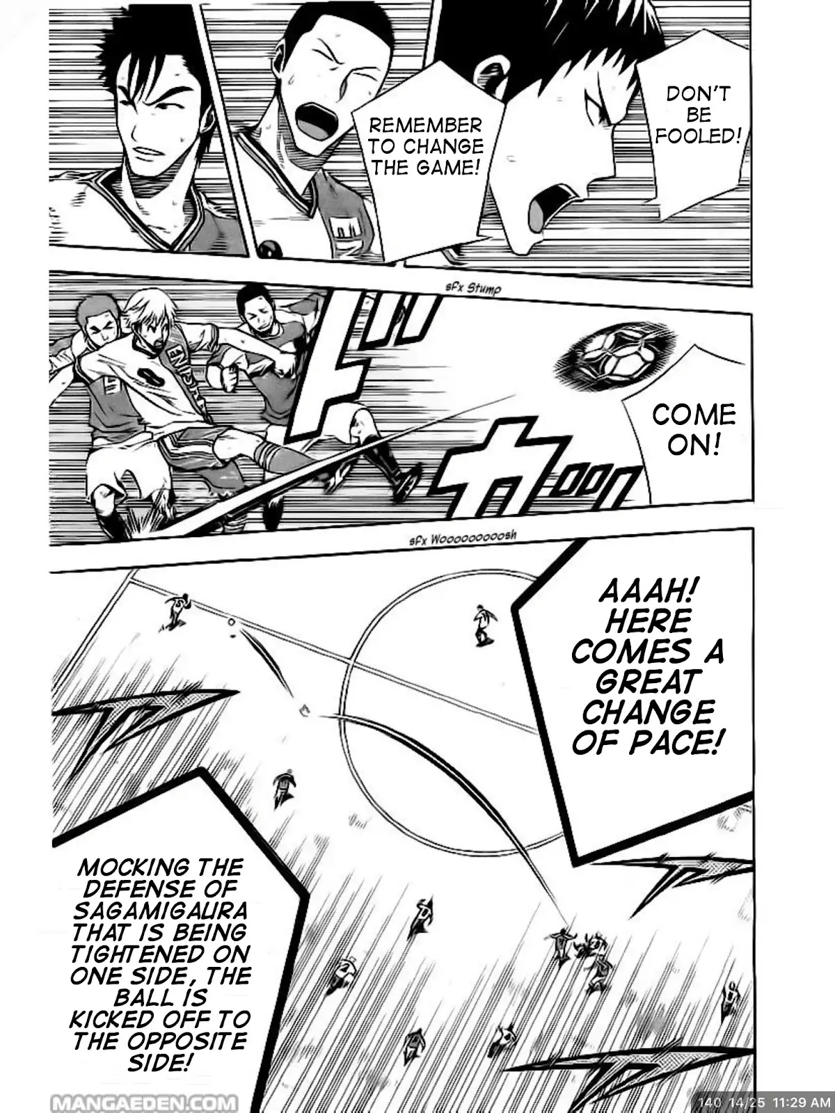 Area no Kishi chapter 140 page 14