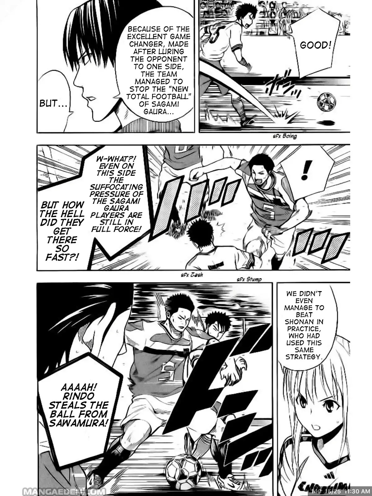 Area no Kishi chapter 140 page 15