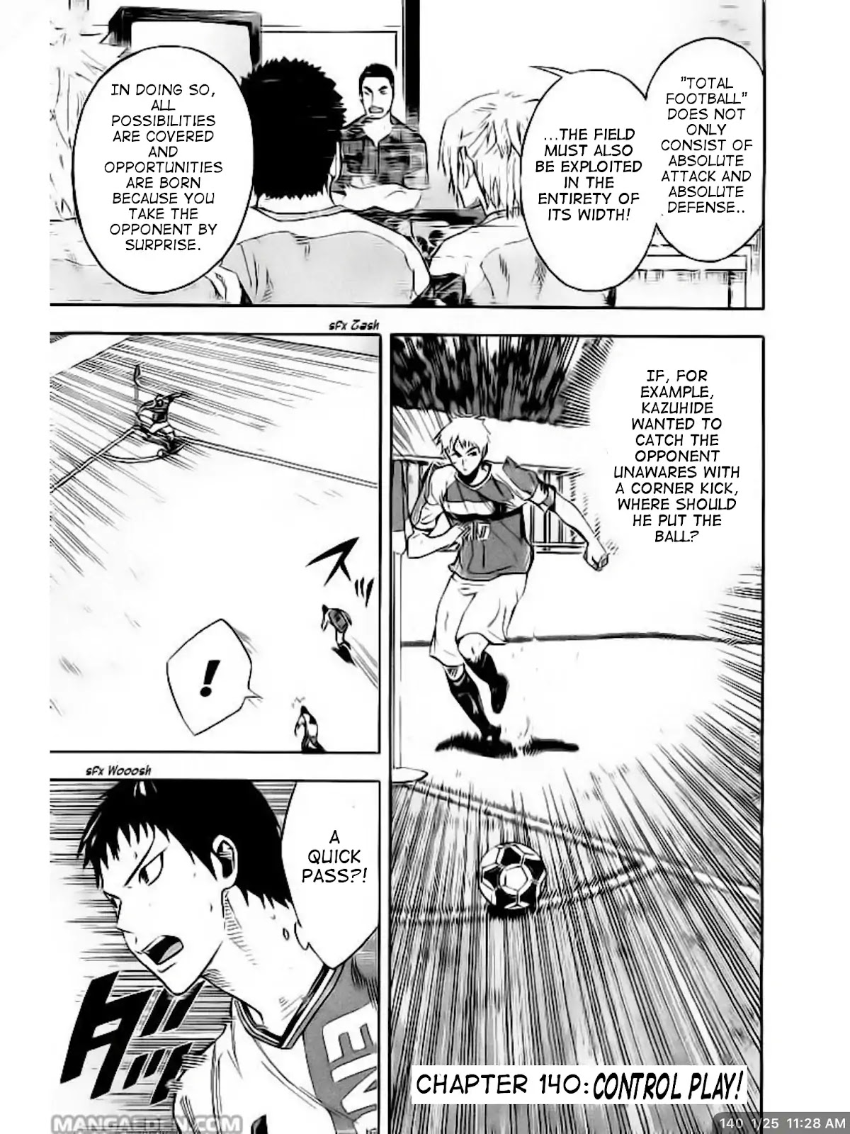 Area no Kishi chapter 140 page 2