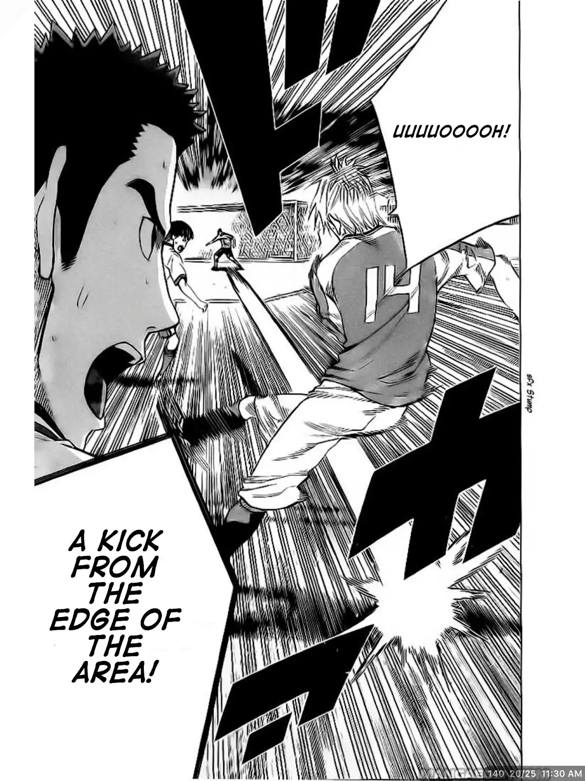 Area no Kishi chapter 140 page 20