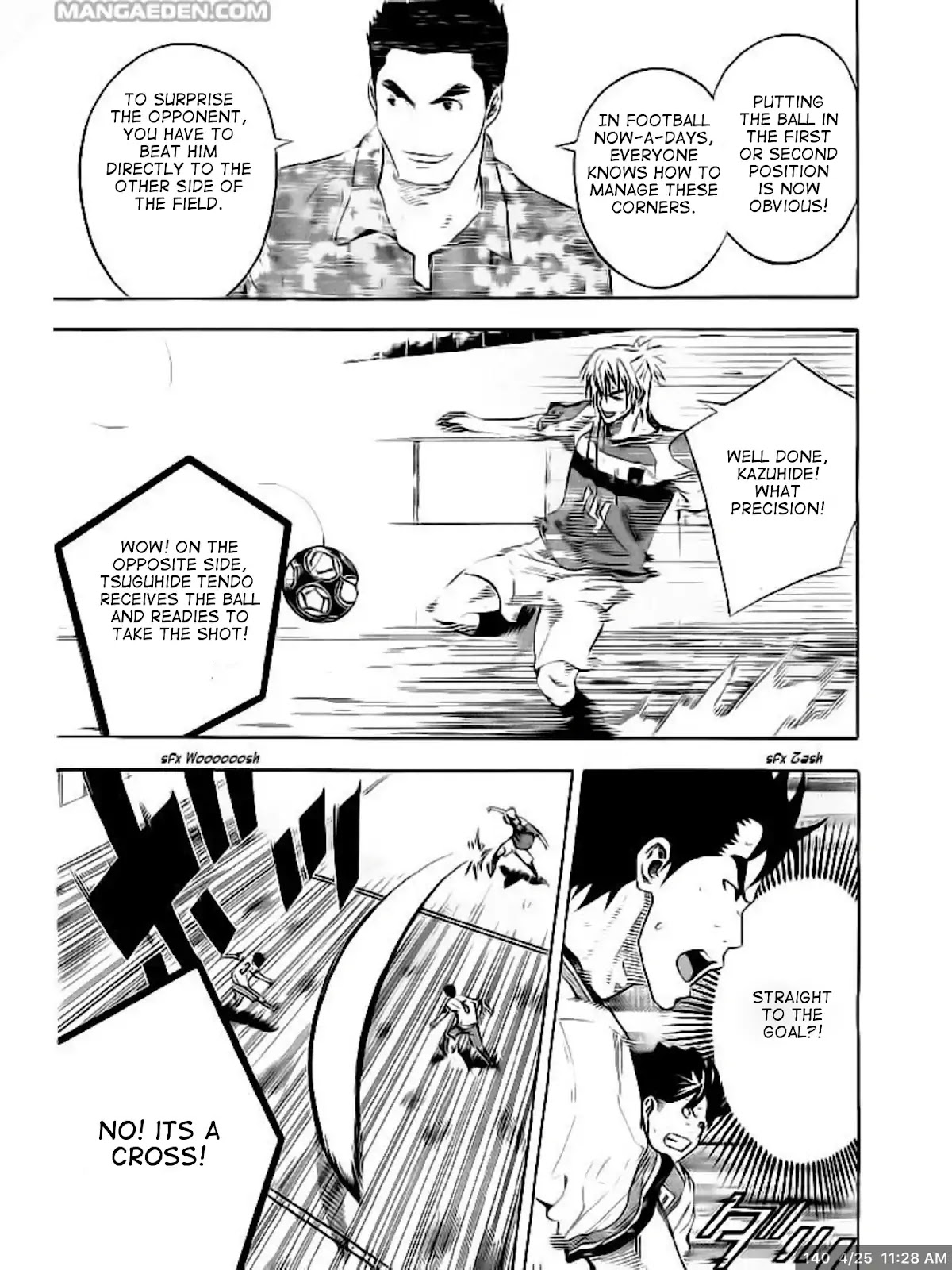 Area no Kishi chapter 140 page 4