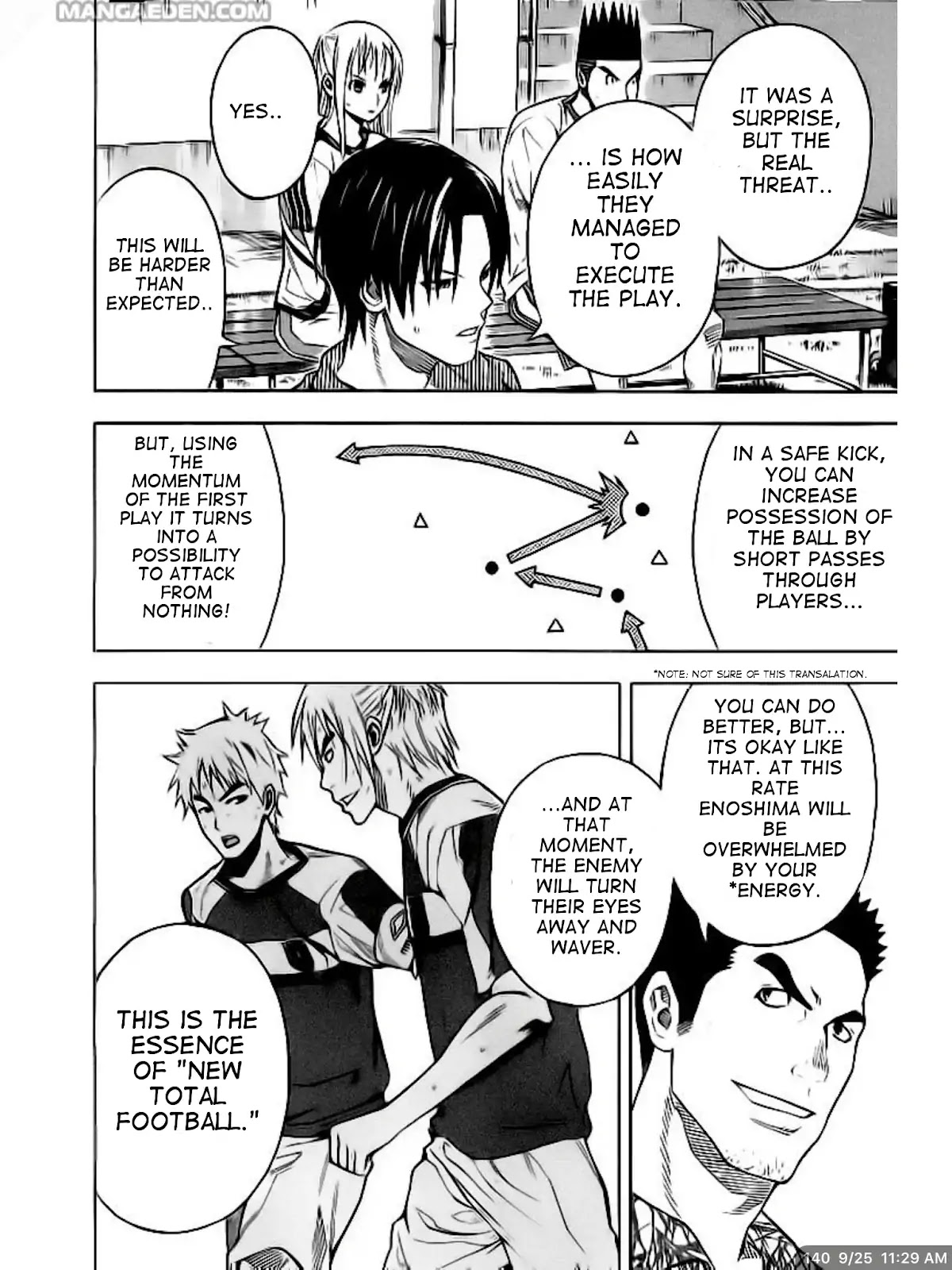 Area no Kishi chapter 140 page 9