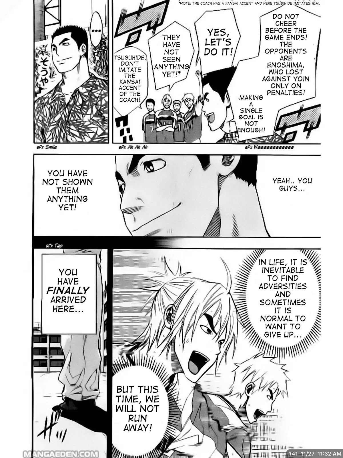 Area no Kishi chapter 141 page 11