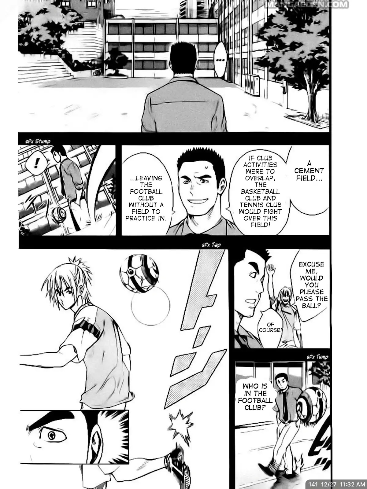 Area no Kishi chapter 141 page 12