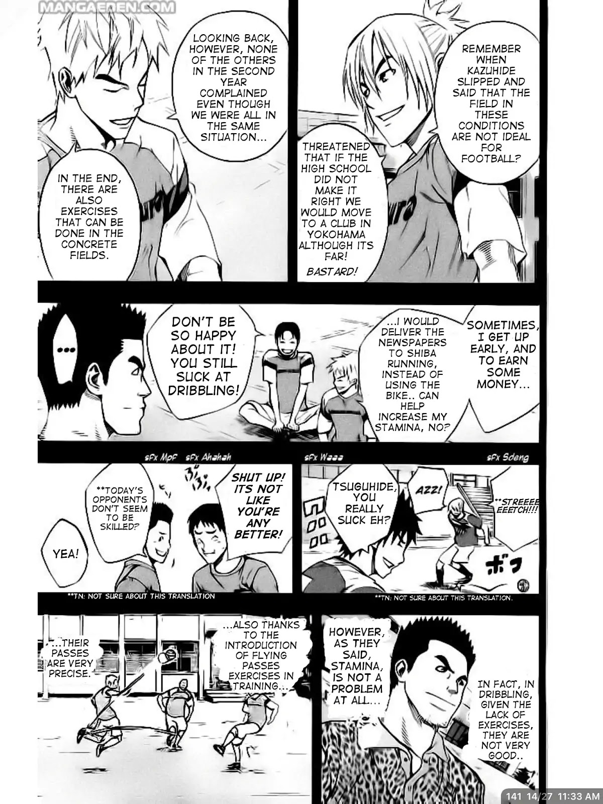 Area no Kishi chapter 141 page 14