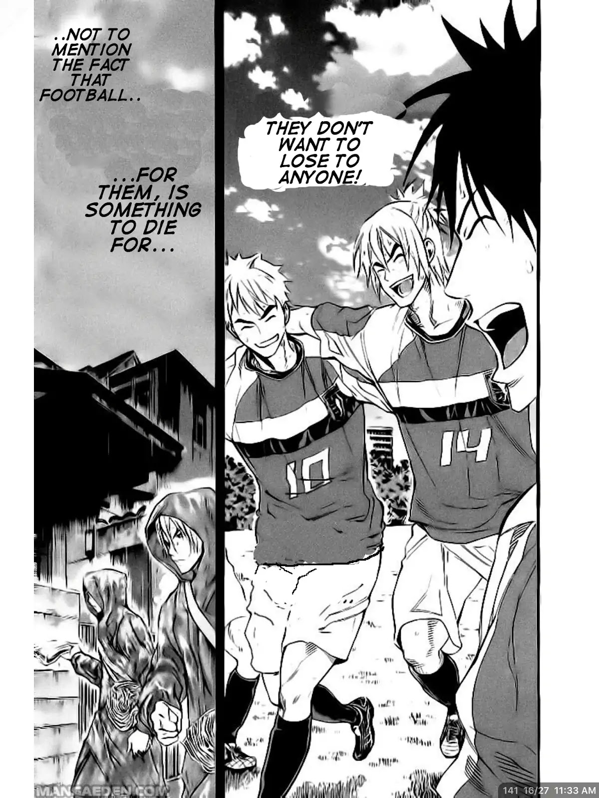 Area no Kishi chapter 141 page 16