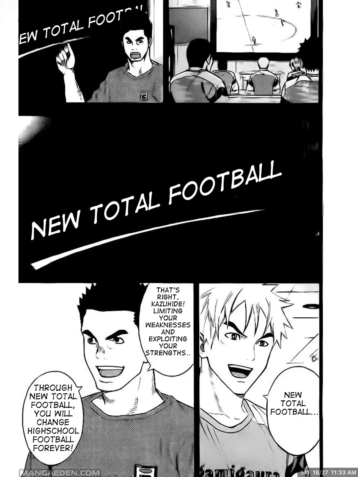 Area no Kishi chapter 141 page 18