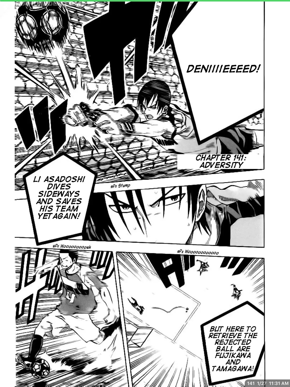 Area no Kishi chapter 141 page 2