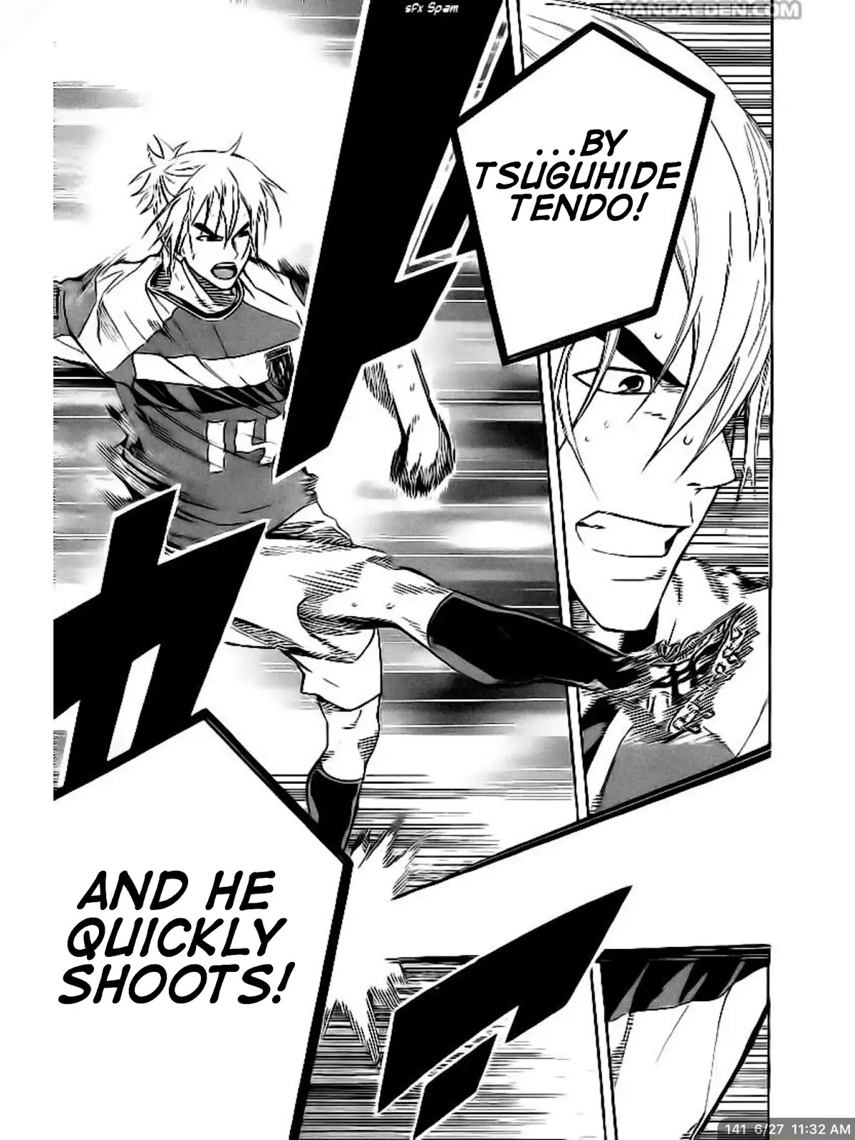 Area no Kishi chapter 141 page 6