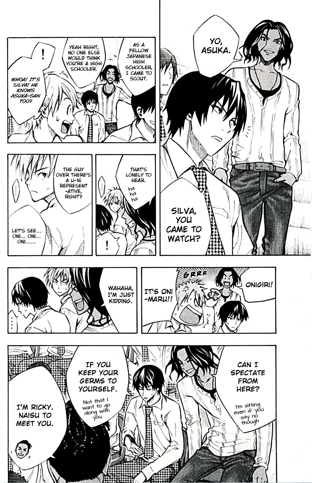 Area no Kishi chapter 169 page 8