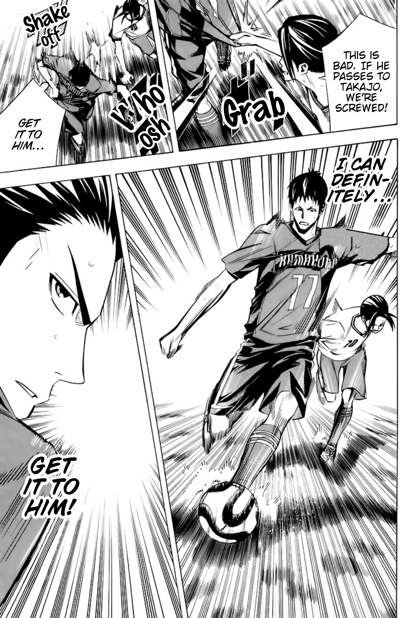 Area no Kishi chapter 180 page 11