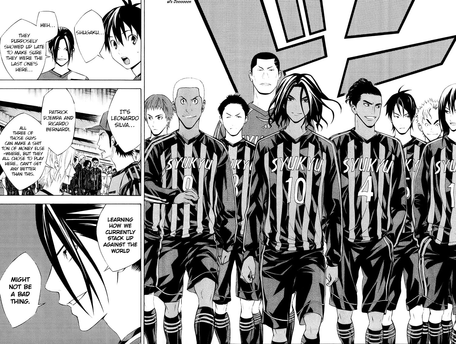 Area no Kishi chapter 195 page 9