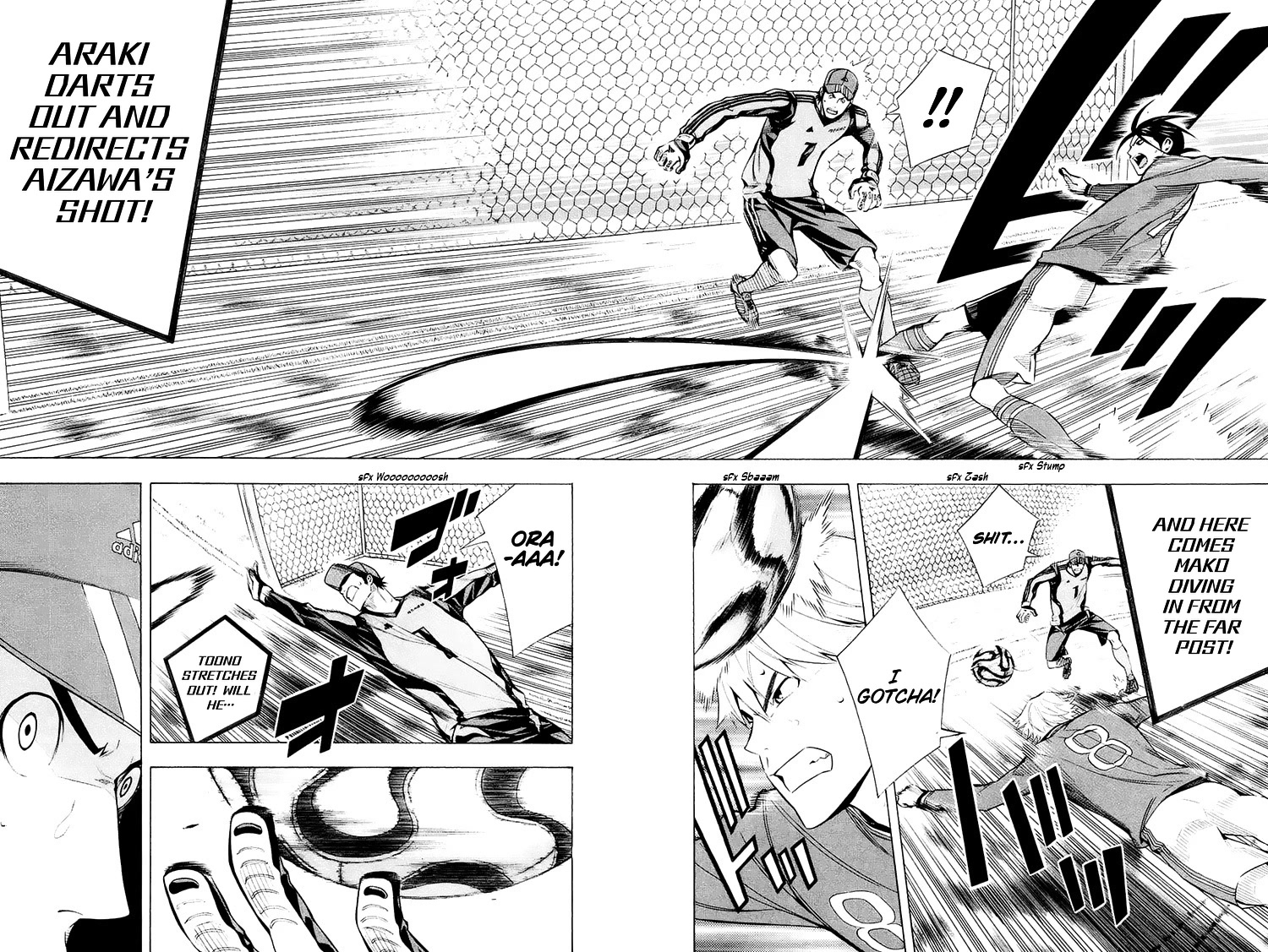 Area no Kishi chapter 208 page 9