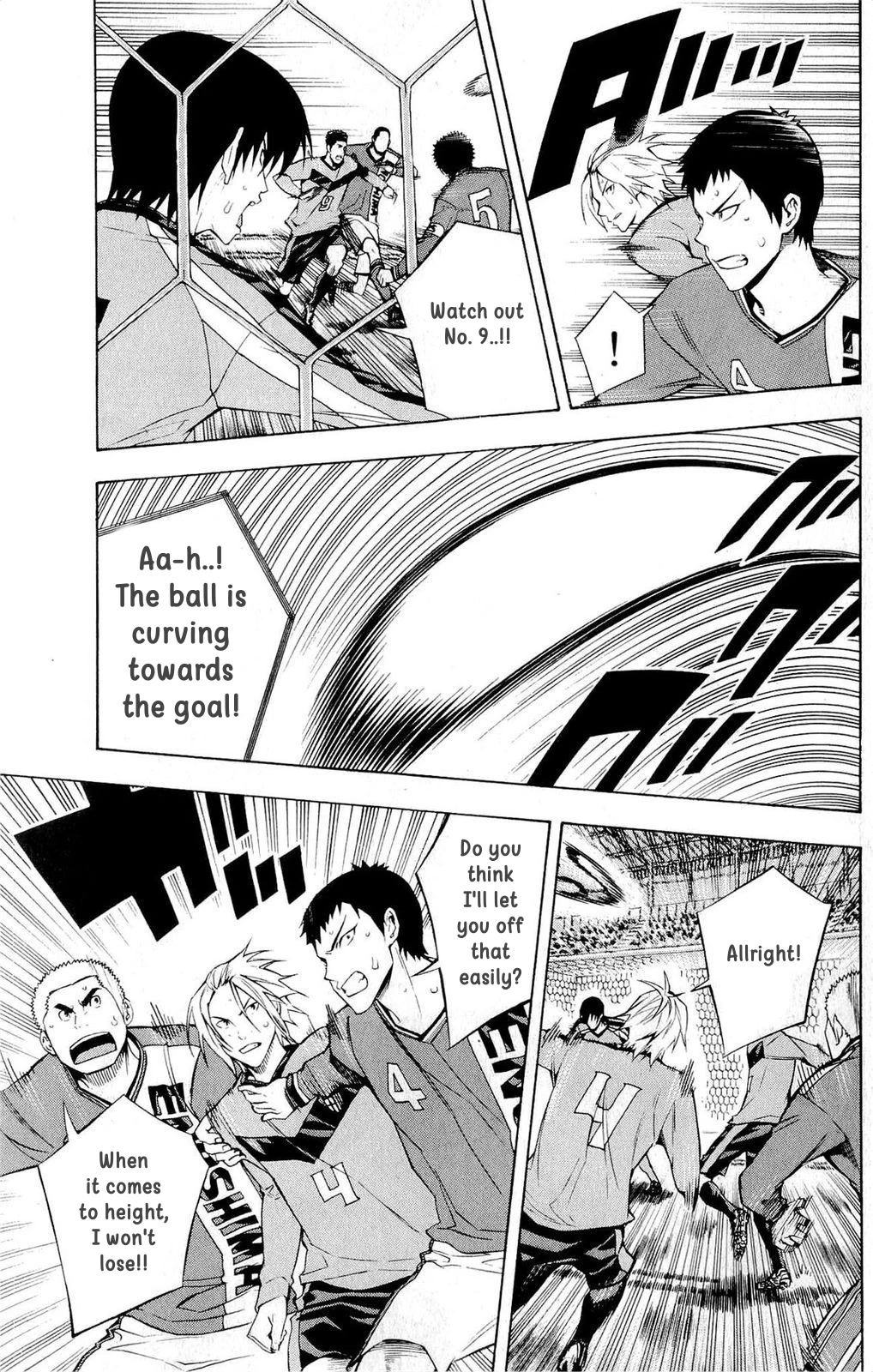 Area no Kishi chapter 215 page 3