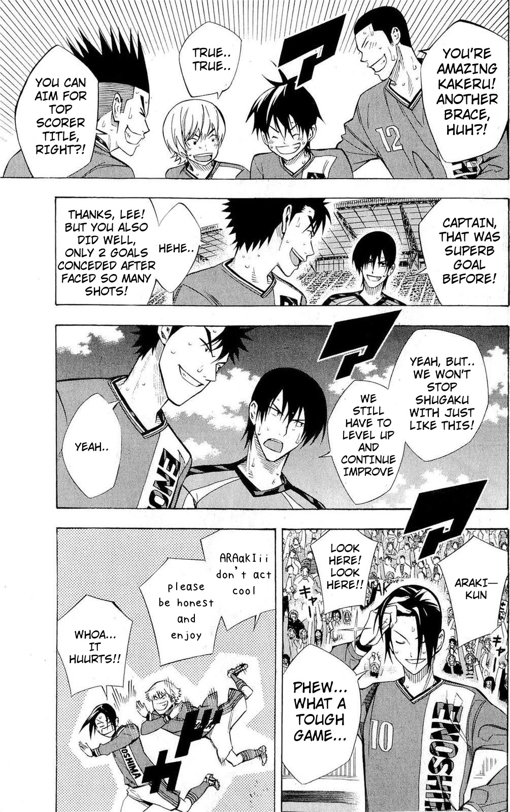 Area no Kishi chapter 226 page 4