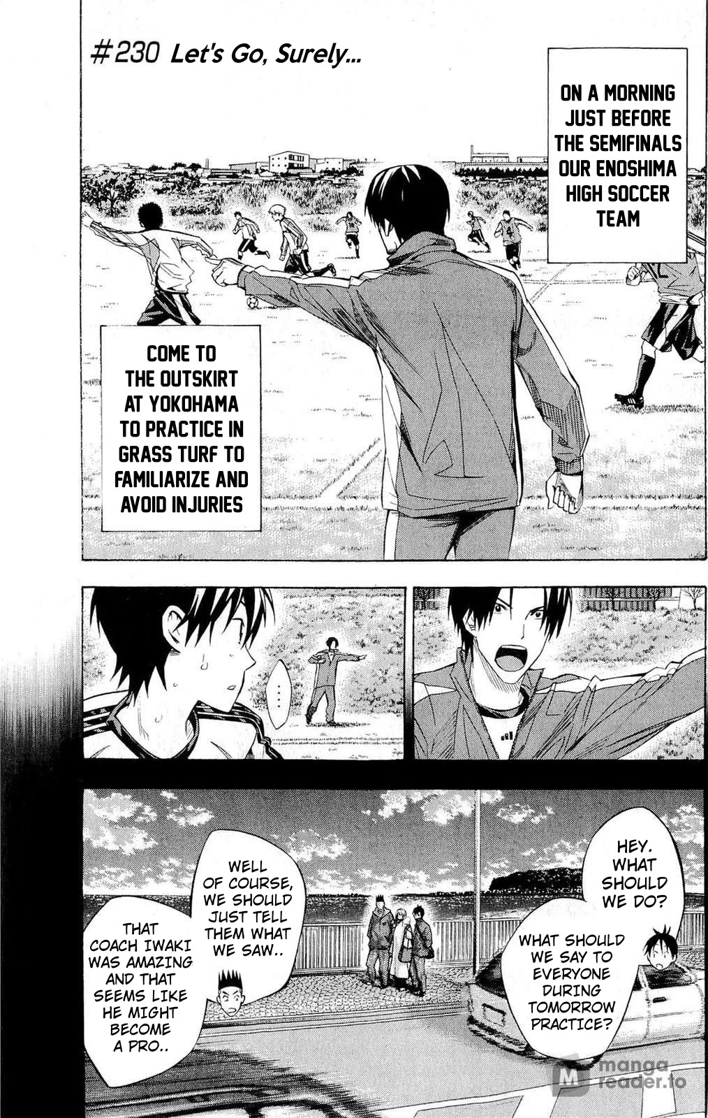 Area no Kishi chapter 230 page 1