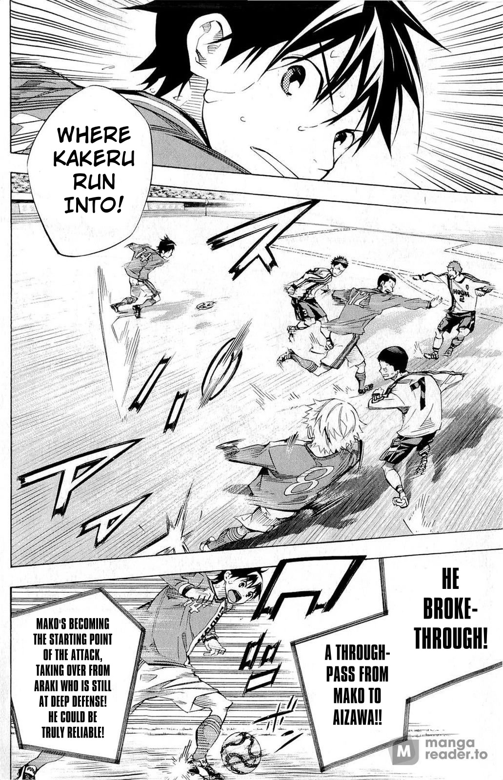 Area no Kishi chapter 238 page 4