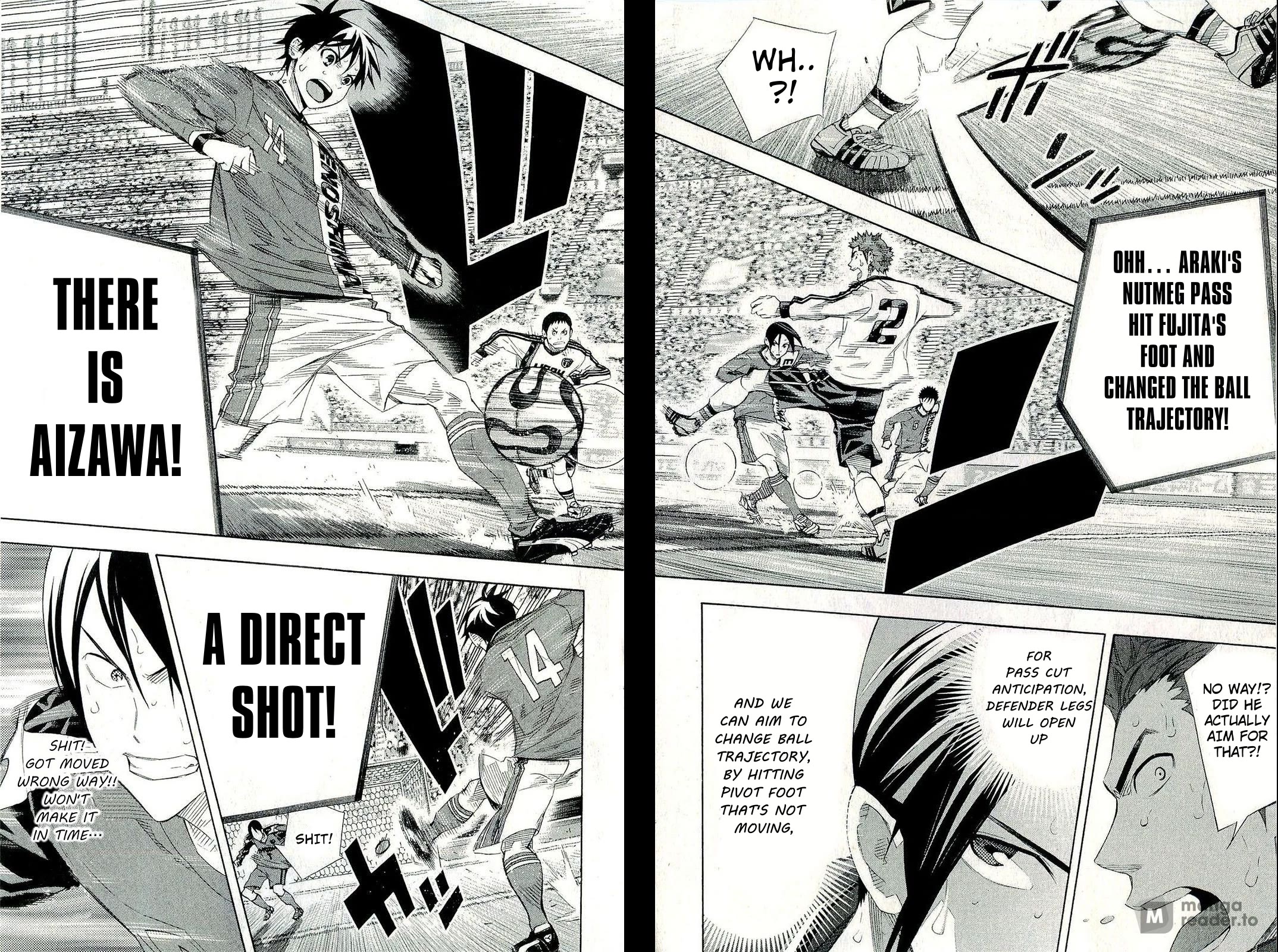 Area no Kishi chapter 246 page 4