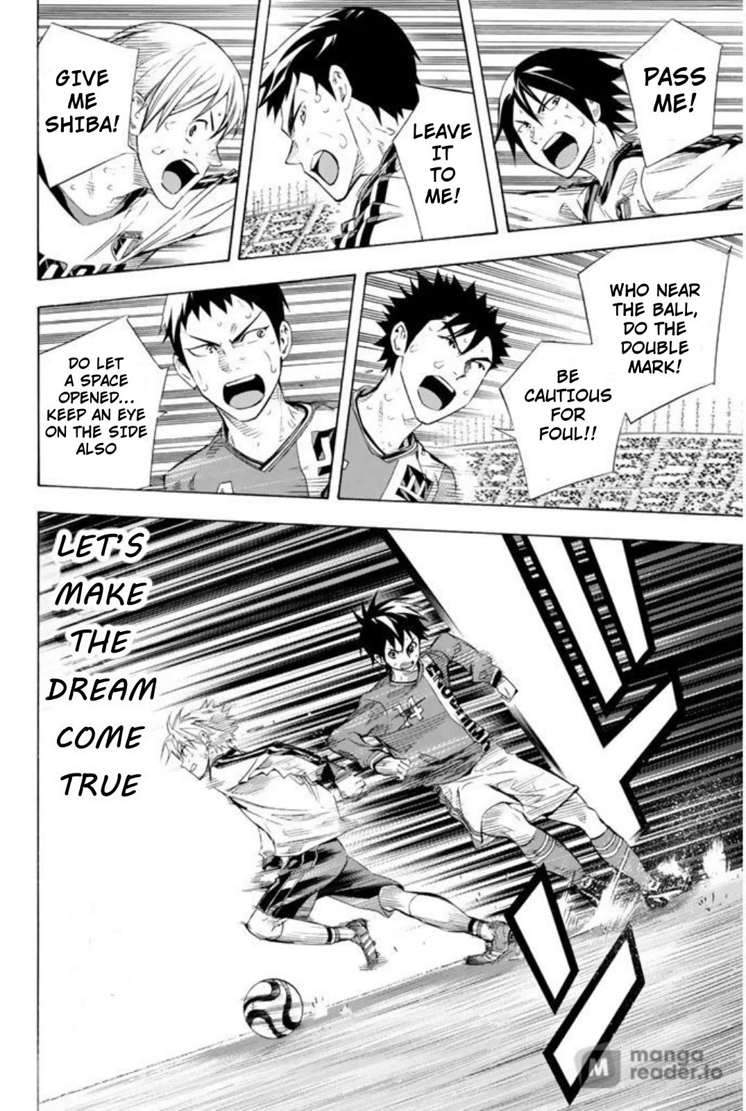 Area no Kishi chapter 250 page 4