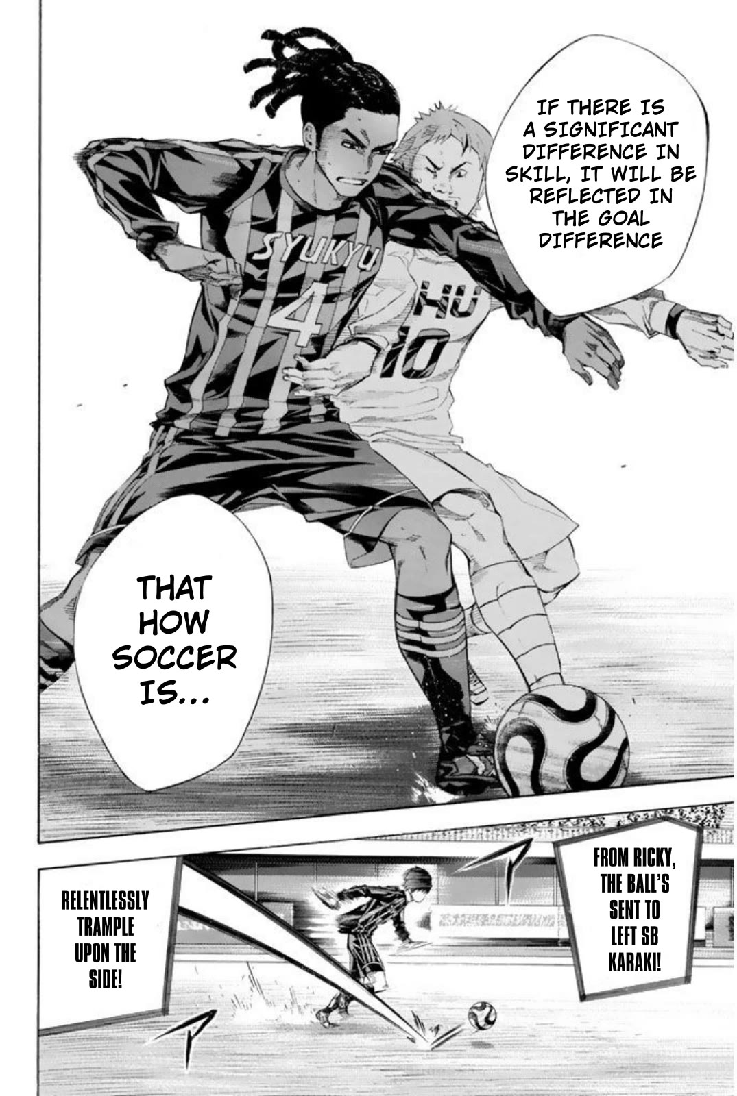 Area no Kishi chapter 252 page 11