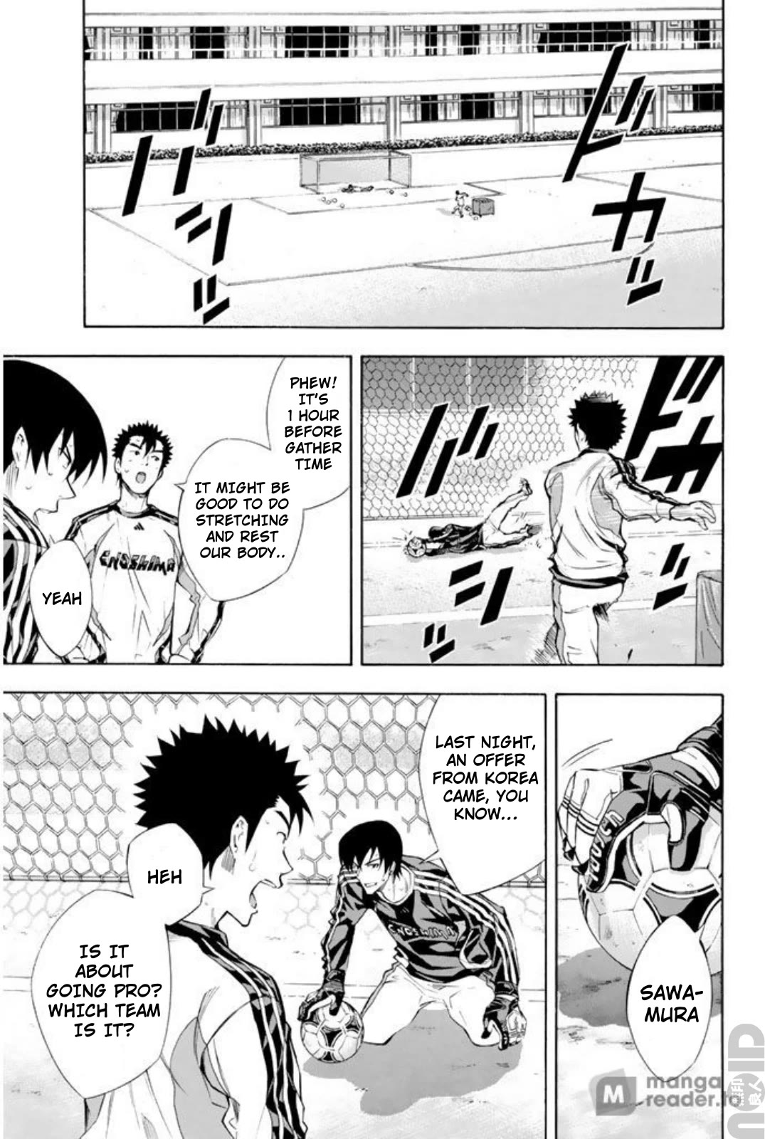 Area no Kishi chapter 258 page 14