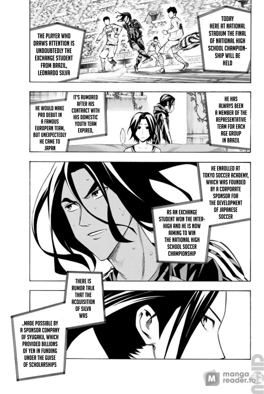 Area no Kishi chapter 258 page 8