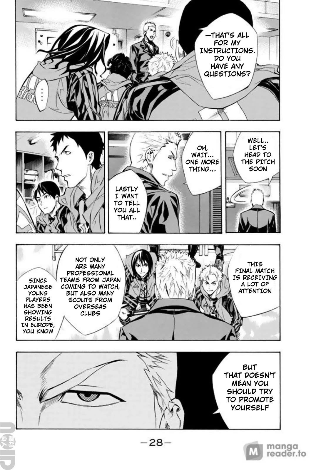 Area no Kishi chapter 259 page 4