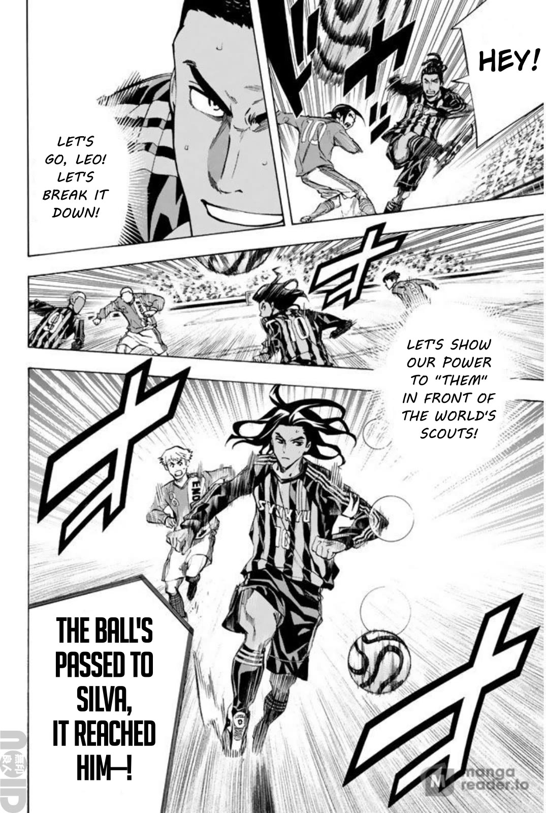 Area no Kishi chapter 261 page 15