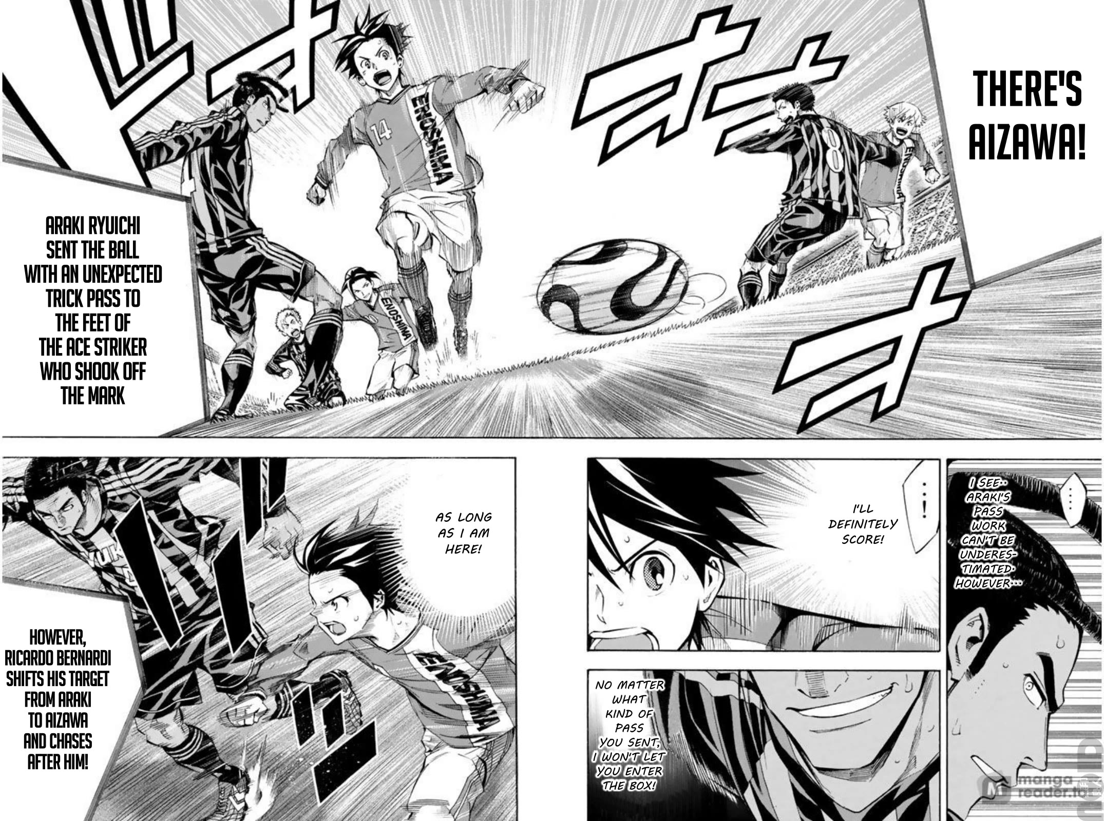 Area no Kishi chapter 262 page 15