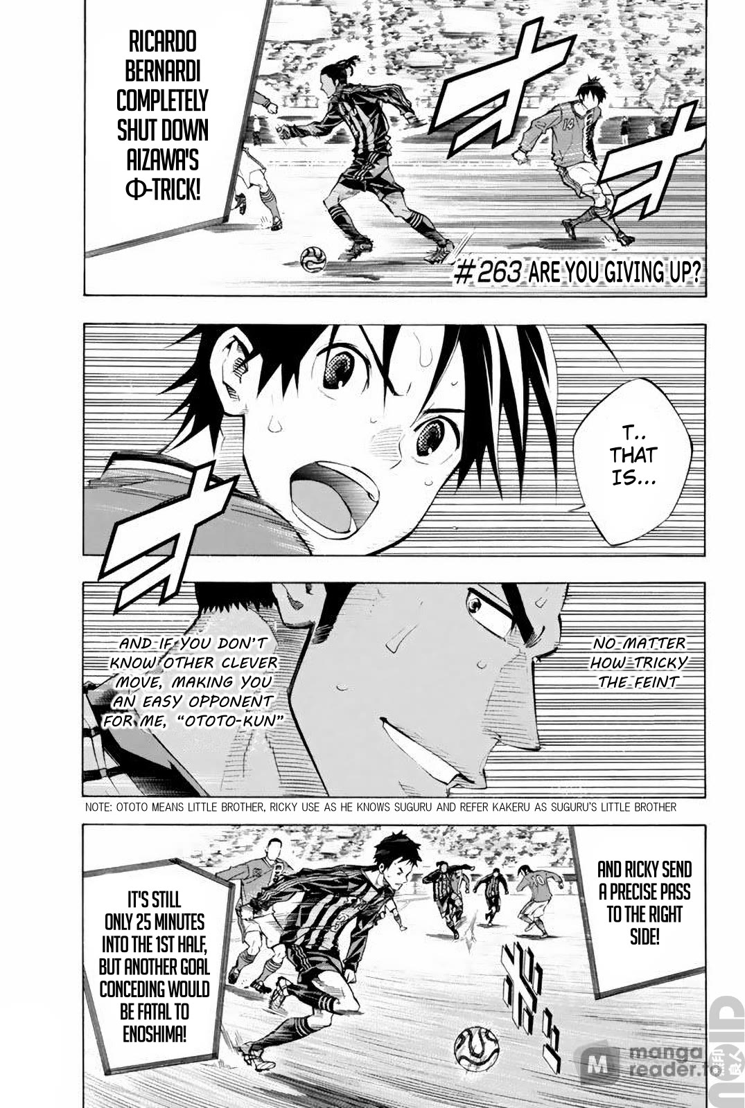 Area no Kishi chapter 263 page 1