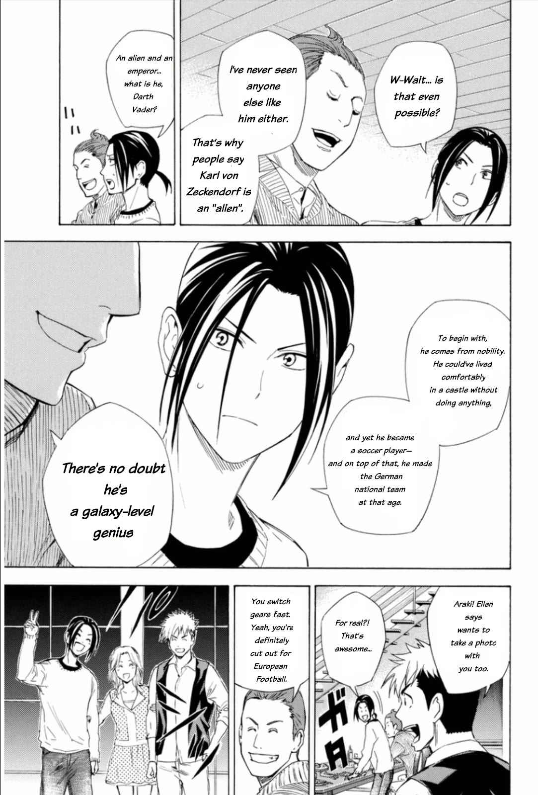 Area no Kishi chapter 344 page 19