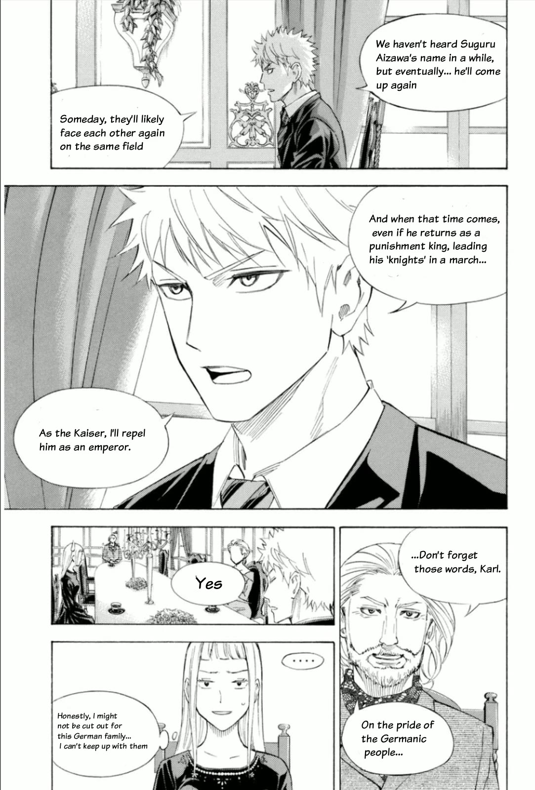 Area no Kishi chapter 345 page 8